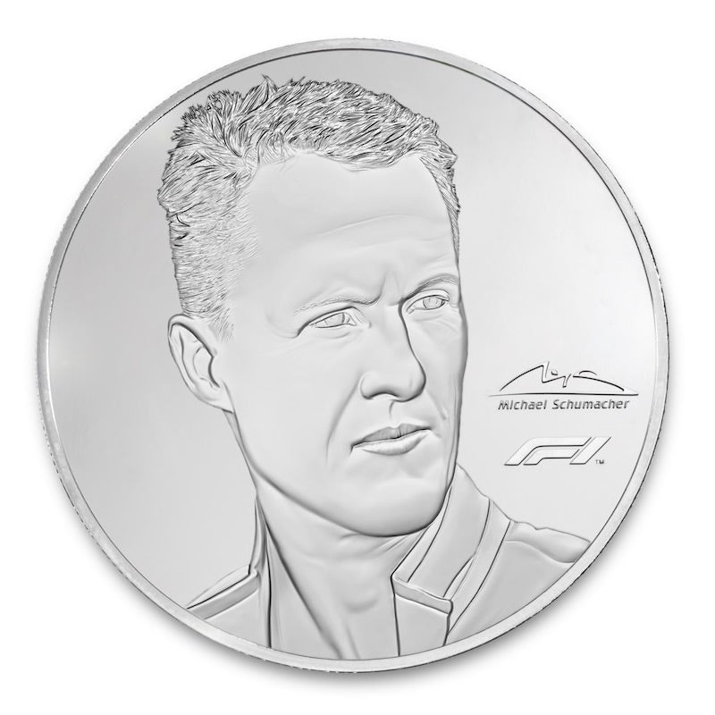 Michael Schumacher 2020 2.5oz Silver Coin