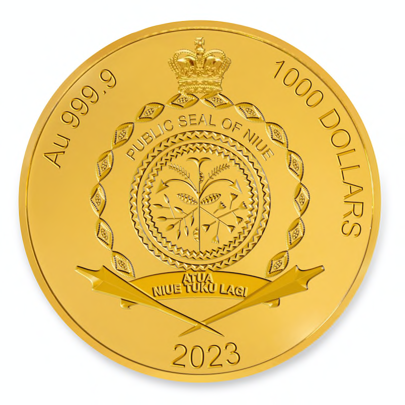 Fernando Hierro 2023 1kg Gold Coin