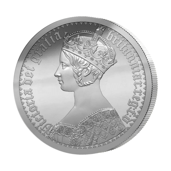 Gothic Portrait 2021 1kg Silver £100 Coin