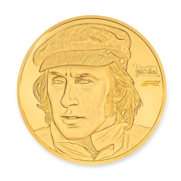 Sir Jackie Stewart 1kg $100 Gold Coin - Only Two Exist!