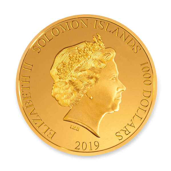 Sir Jackie Stewart 1kg $100 Gold Coin - Only Two Exist!