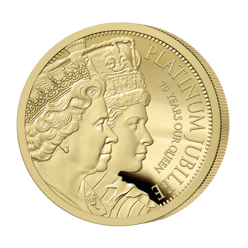 PCGS-Graded Platinum Jubilee of Queen Elizabeth II 2022 – 1oz 24k Gold £100 Coin
