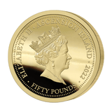 PCGS-Graded Platinum Jubilee of Queen Elizabeth II 5oz 22k Gold £50 Coin