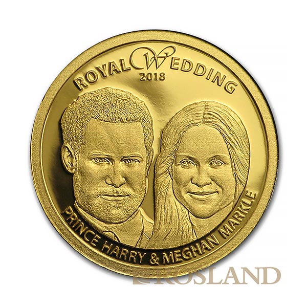 PCGS graded Harry Meghan Wedding