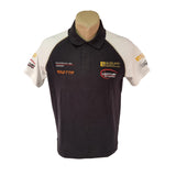 Team Rosland Racing Polo Shirt in Black & White