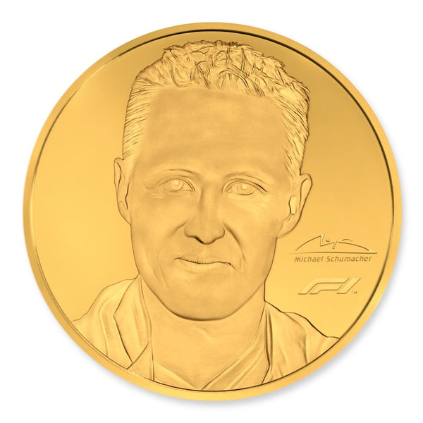 Michael Schumacher 2019 91oz Gold Coin