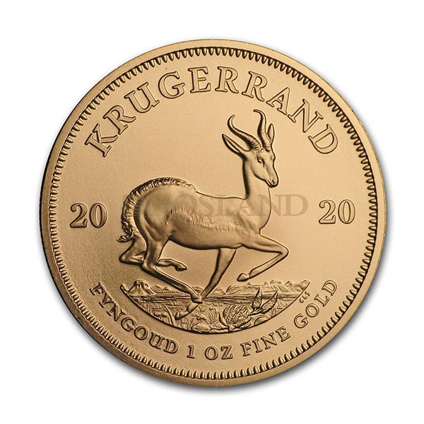 South Africa Krugerrand (PCGS graded) 2020