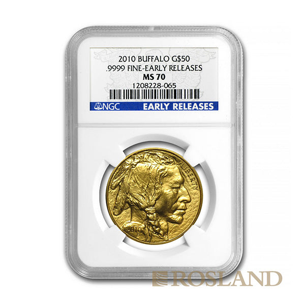 american buffalo 1oz gold mint2010