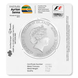 ayrton-senna 2.5 oz silver back