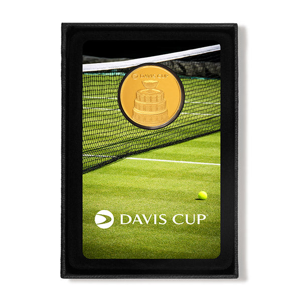 davis cup gold coin