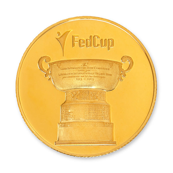 fed cup gold coin