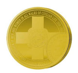 St George Cross Gold Coin front