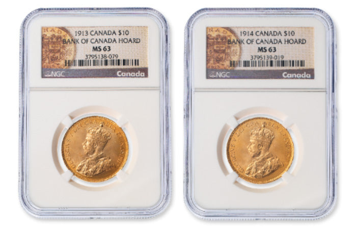 Canadian Graded Gold Coins