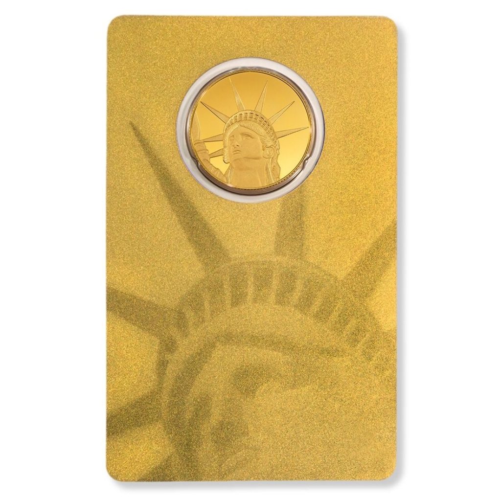 Lady Liberty gold coin